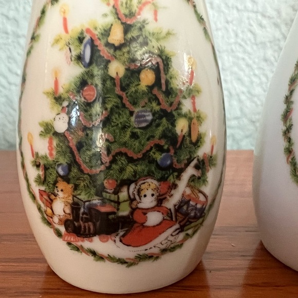 Vintage Kurt S Adler (KSA) Salt & Pepper Christmas Tree Design Made in Japan NWT - Picture 3 of 10